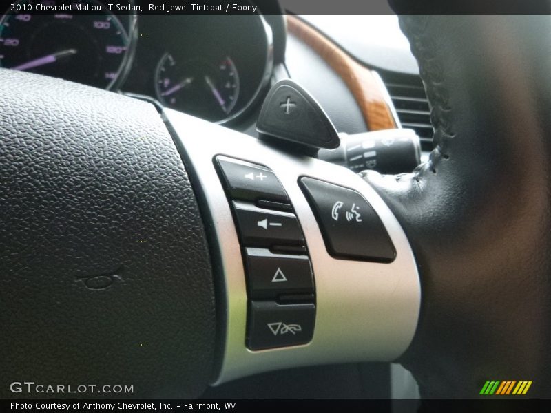 Red Jewel Tintcoat / Ebony 2010 Chevrolet Malibu LT Sedan