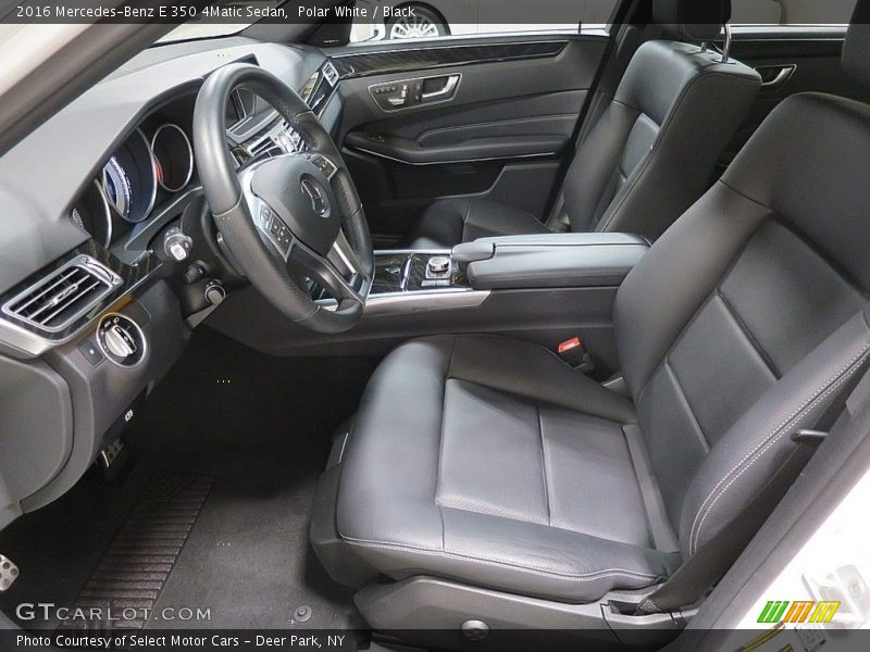 Polar White / Black 2016 Mercedes-Benz E 350 4Matic Sedan