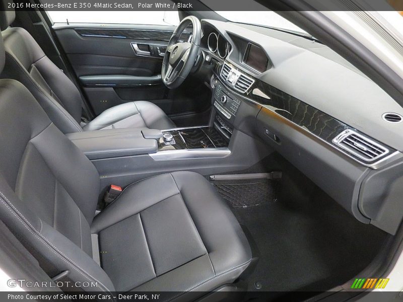 Polar White / Black 2016 Mercedes-Benz E 350 4Matic Sedan