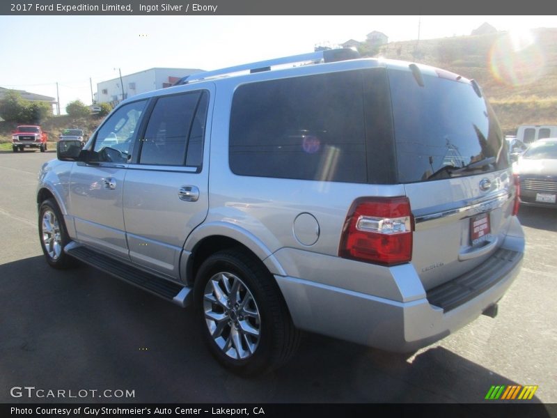 Ingot Silver / Ebony 2017 Ford Expedition Limited