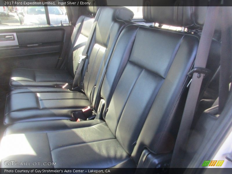 Ingot Silver / Ebony 2017 Ford Expedition Limited
