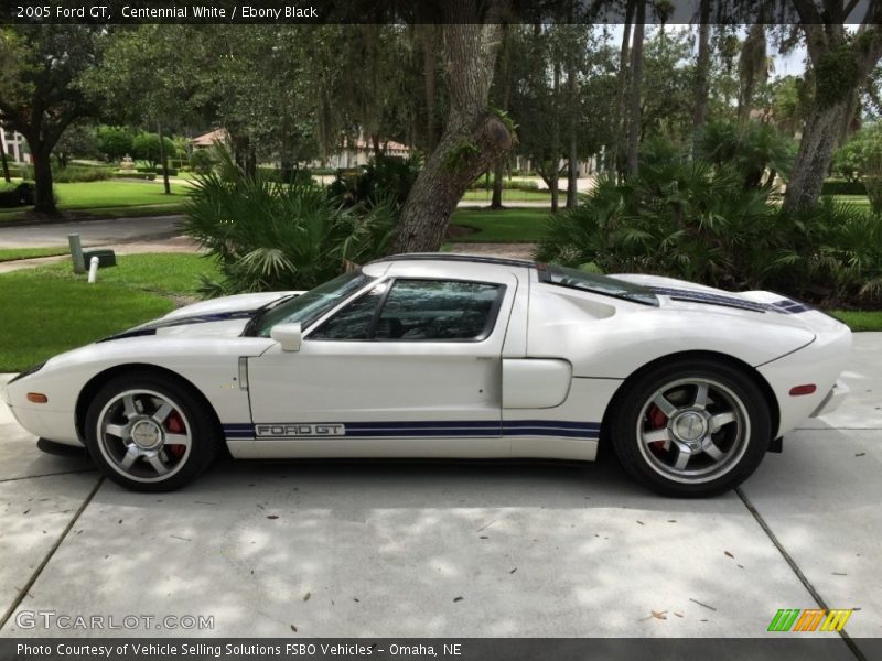 Centennial White / Ebony Black 2005 Ford GT