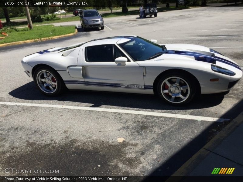 Centennial White / Ebony Black 2005 Ford GT