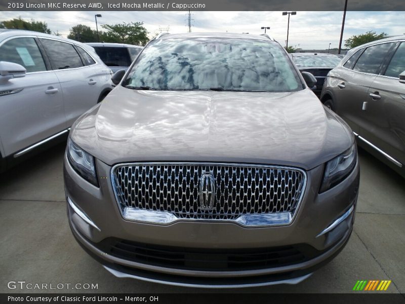 Iced Mocha Metallic / Cappuccino 2019 Lincoln MKC Reserve AWD