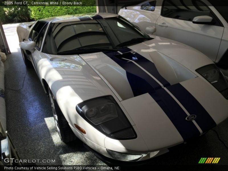 Centennial White / Ebony Black 2005 Ford GT