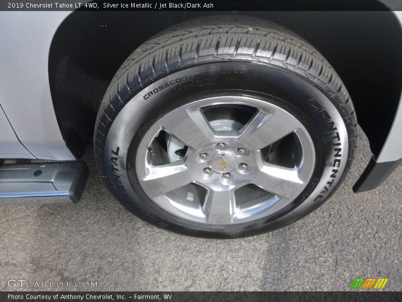 Silver Ice Metallic / Jet Black/Dark Ash 2019 Chevrolet Tahoe LT 4WD