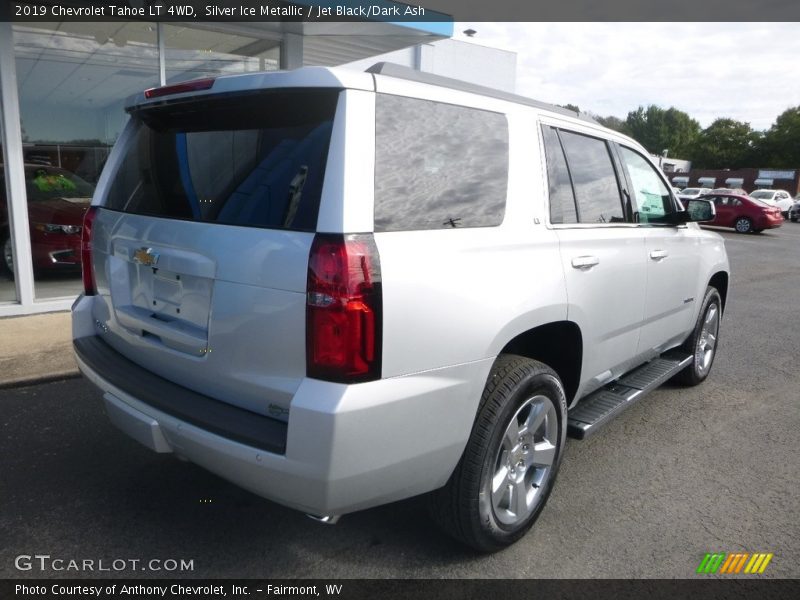 Silver Ice Metallic / Jet Black/Dark Ash 2019 Chevrolet Tahoe LT 4WD