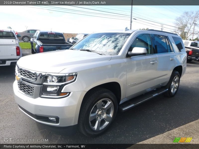 Silver Ice Metallic / Jet Black/Dark Ash 2019 Chevrolet Tahoe LT 4WD
