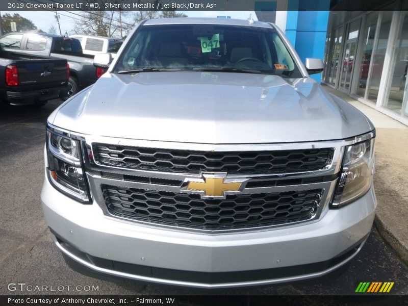 Silver Ice Metallic / Jet Black/Dark Ash 2019 Chevrolet Tahoe LT 4WD