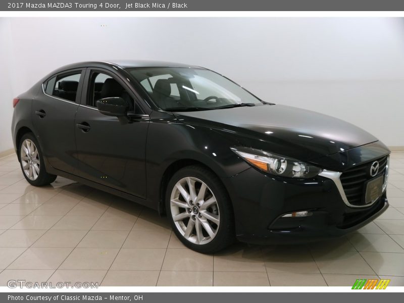 Jet Black Mica / Black 2017 Mazda MAZDA3 Touring 4 Door