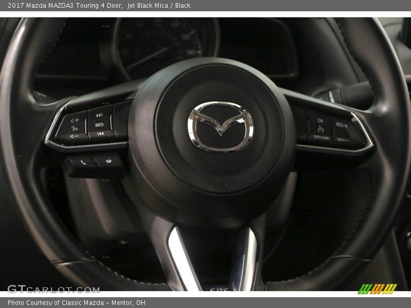 Jet Black Mica / Black 2017 Mazda MAZDA3 Touring 4 Door
