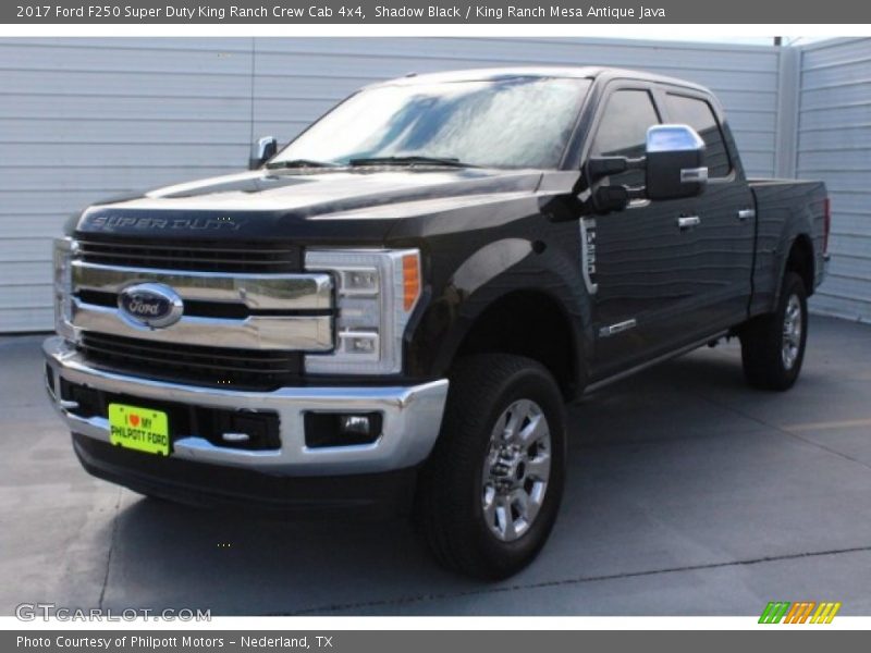 Shadow Black / King Ranch Mesa Antique Java 2017 Ford F250 Super Duty King Ranch Crew Cab 4x4