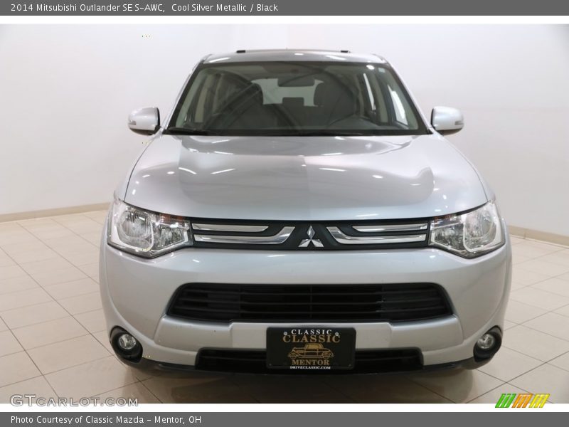 Cool Silver Metallic / Black 2014 Mitsubishi Outlander SE S-AWC