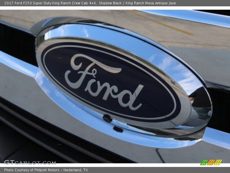 Shadow Black / King Ranch Mesa Antique Java 2017 Ford F250 Super Duty King Ranch Crew Cab 4x4