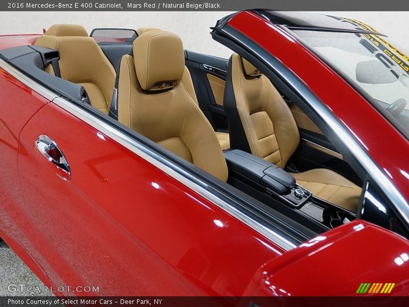 Mars Red / Natural Beige/Black 2016 Mercedes-Benz E 400 Cabriolet