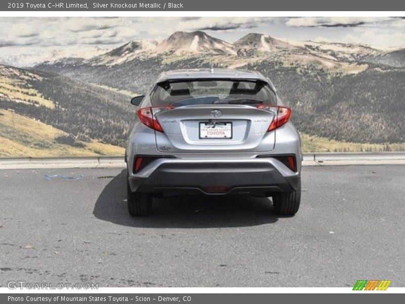 Silver Knockout Metallic / Black 2019 Toyota C-HR Limited