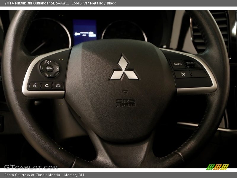 Cool Silver Metallic / Black 2014 Mitsubishi Outlander SE S-AWC