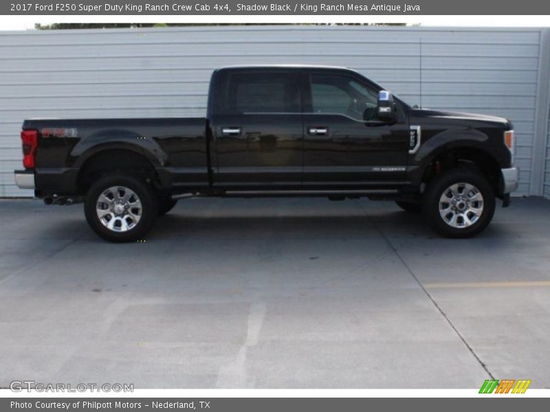 Shadow Black / King Ranch Mesa Antique Java 2017 Ford F250 Super Duty King Ranch Crew Cab 4x4