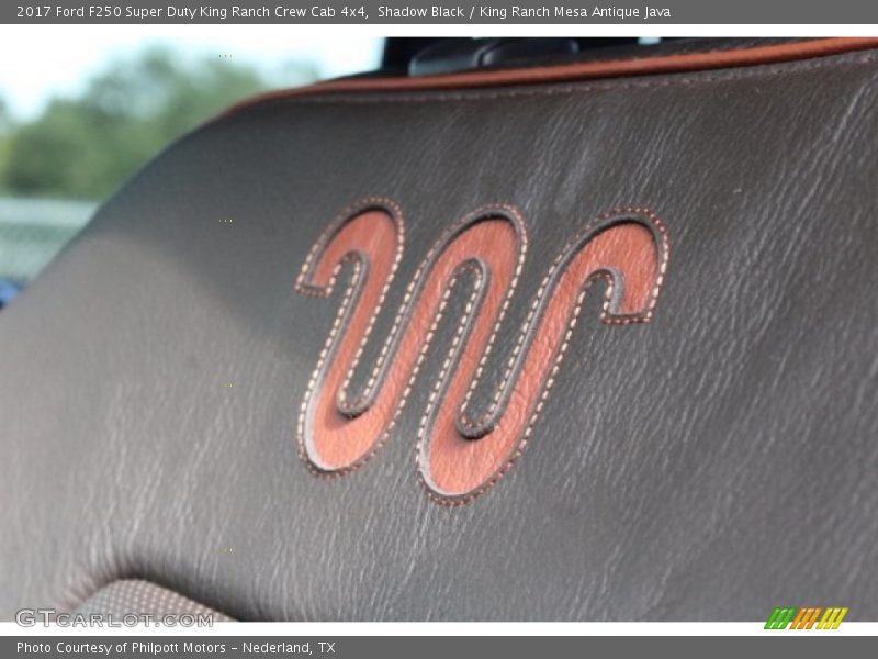 Shadow Black / King Ranch Mesa Antique Java 2017 Ford F250 Super Duty King Ranch Crew Cab 4x4