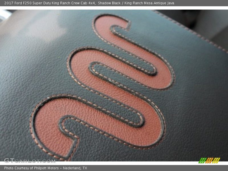 Shadow Black / King Ranch Mesa Antique Java 2017 Ford F250 Super Duty King Ranch Crew Cab 4x4