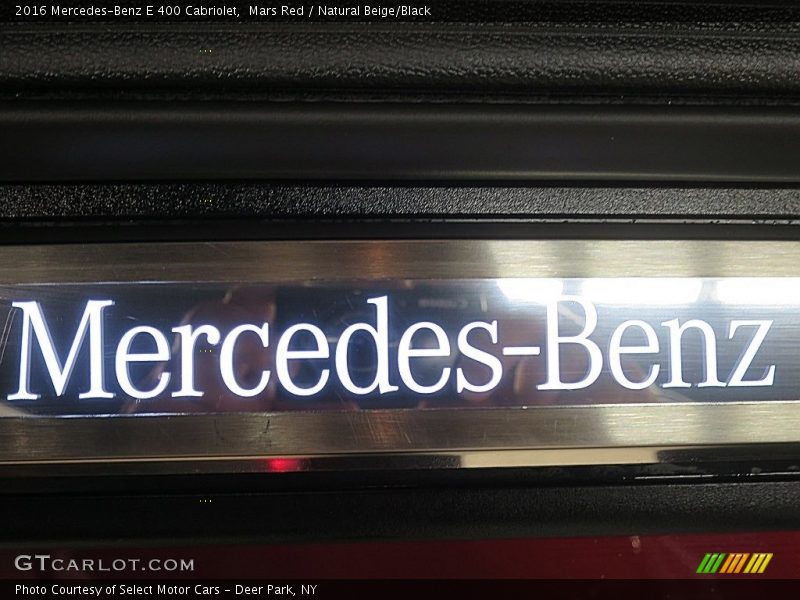 Mars Red / Natural Beige/Black 2016 Mercedes-Benz E 400 Cabriolet