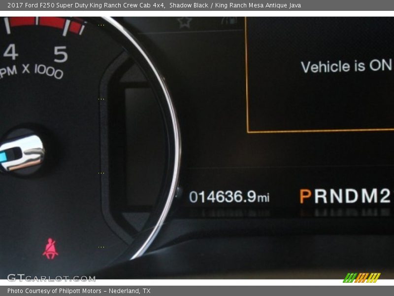 Shadow Black / King Ranch Mesa Antique Java 2017 Ford F250 Super Duty King Ranch Crew Cab 4x4