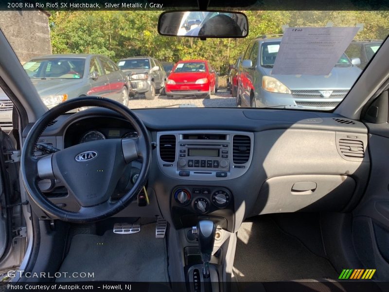 Silver Metallic / Gray 2008 Kia Rio Rio5 SX Hatchback