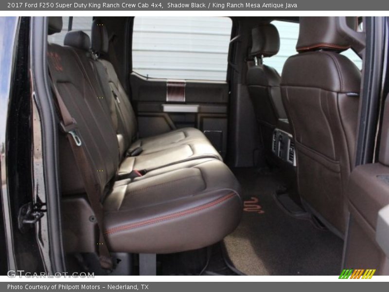 Shadow Black / King Ranch Mesa Antique Java 2017 Ford F250 Super Duty King Ranch Crew Cab 4x4