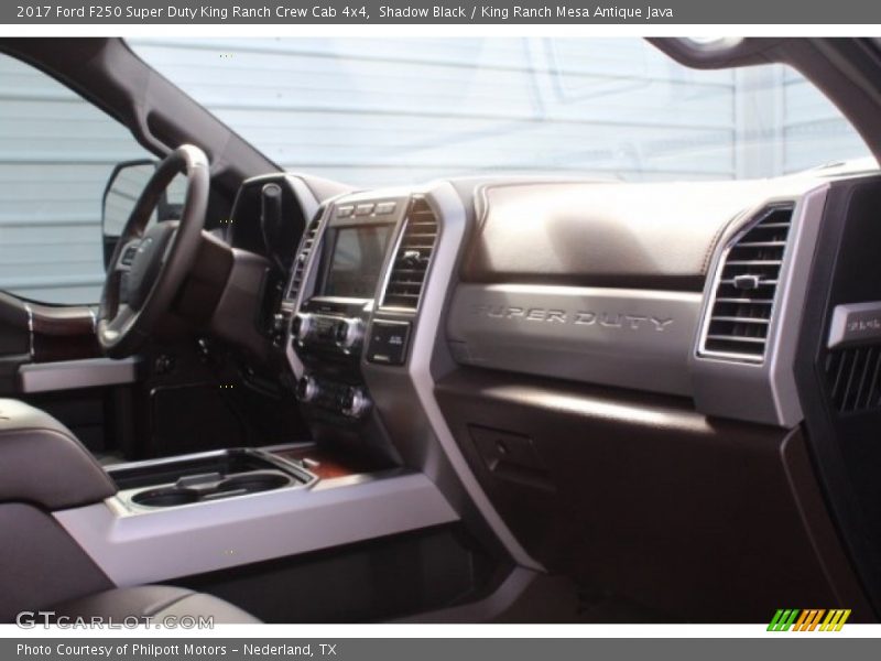 Shadow Black / King Ranch Mesa Antique Java 2017 Ford F250 Super Duty King Ranch Crew Cab 4x4