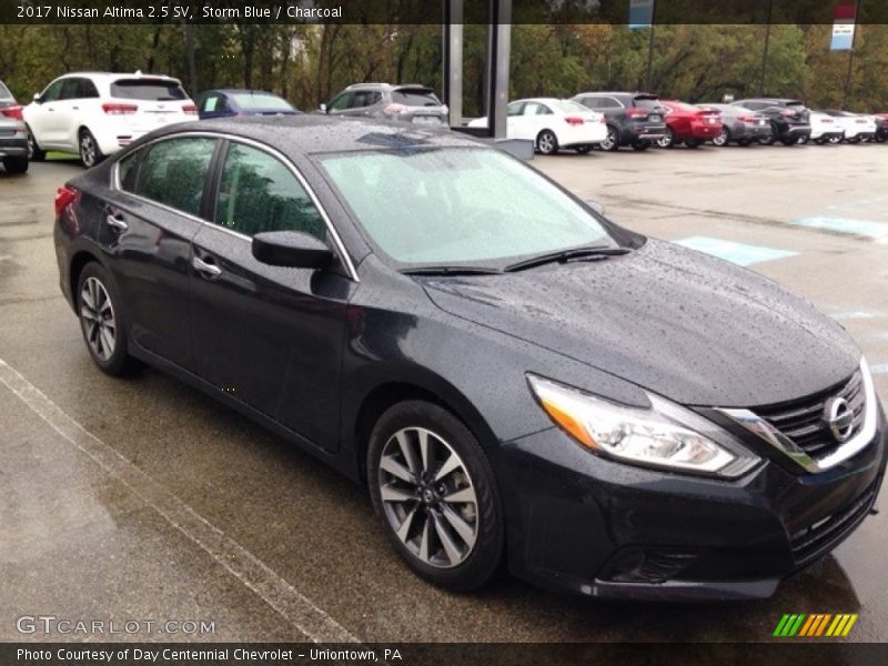 Storm Blue / Charcoal 2017 Nissan Altima 2.5 SV