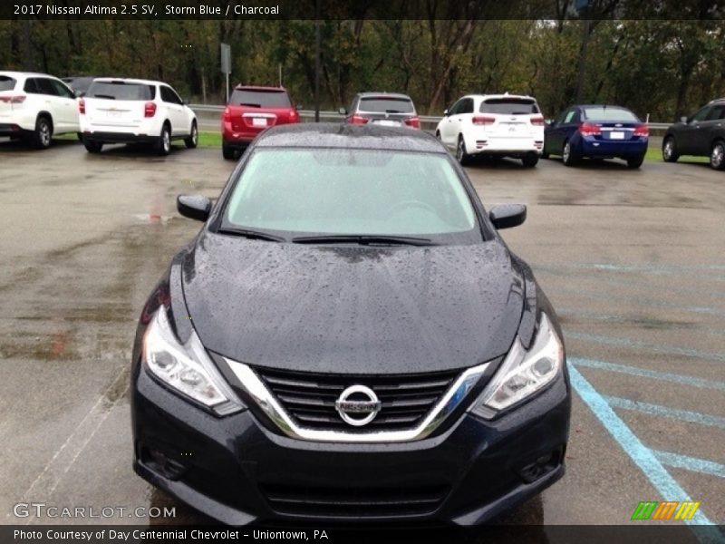 Storm Blue / Charcoal 2017 Nissan Altima 2.5 SV