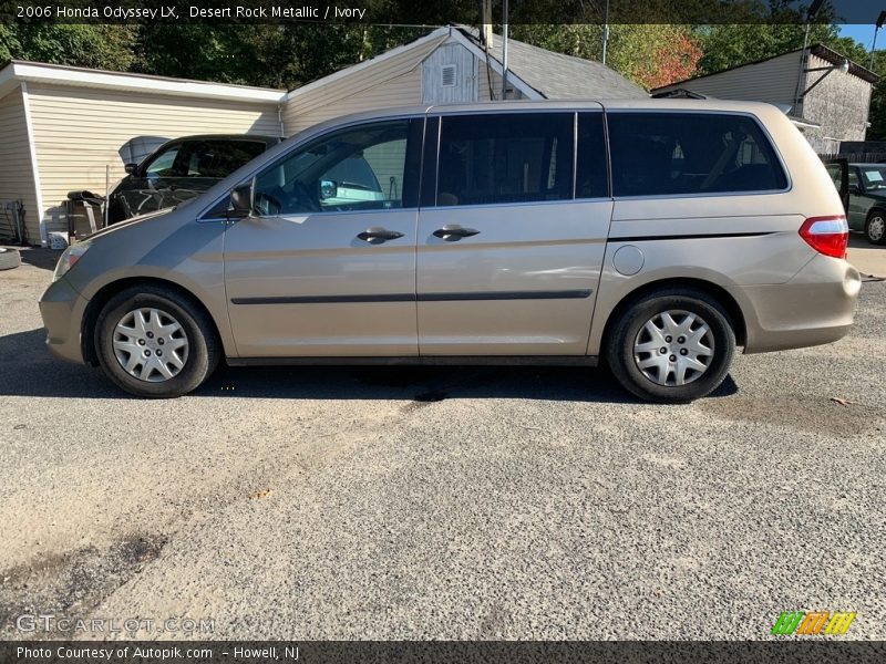 Desert Rock Metallic / Ivory 2006 Honda Odyssey LX