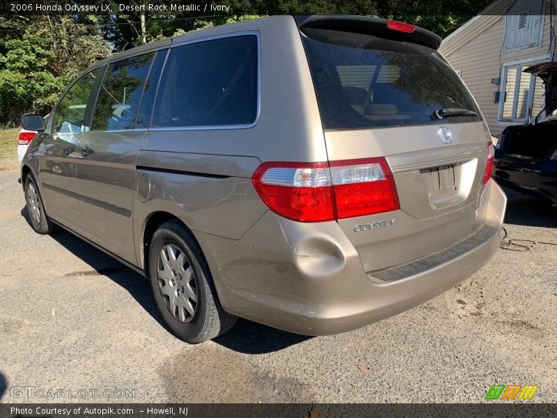 Desert Rock Metallic / Ivory 2006 Honda Odyssey LX