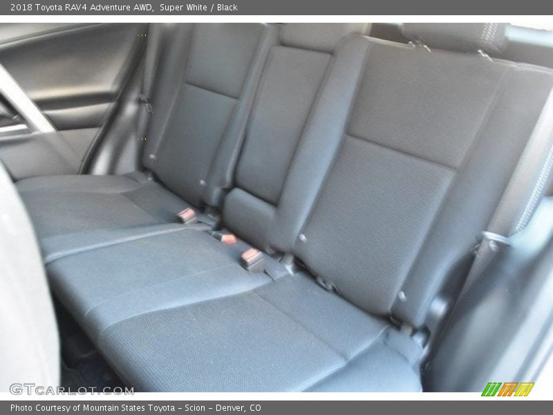 Super White / Black 2018 Toyota RAV4 Adventure AWD
