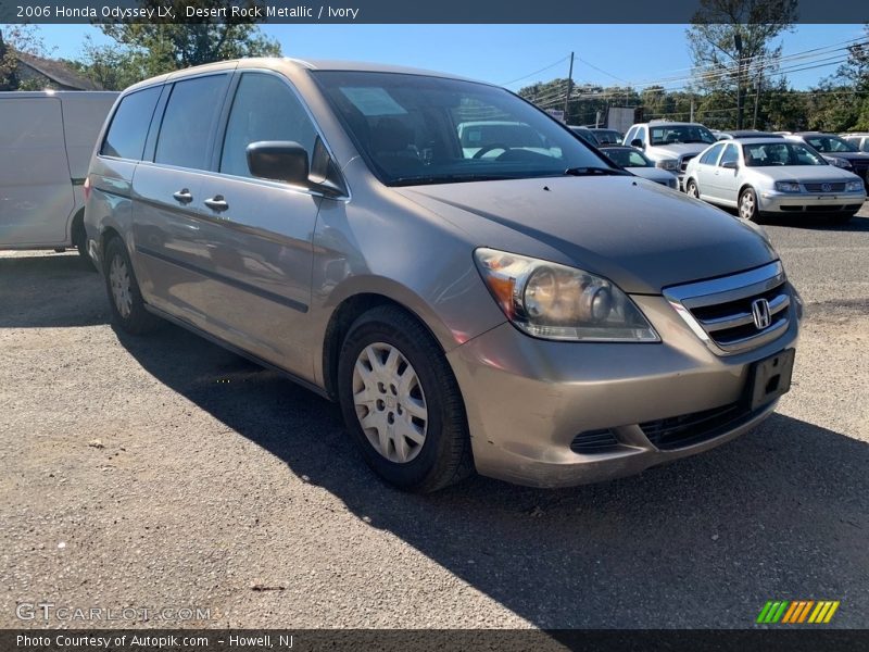 Desert Rock Metallic / Ivory 2006 Honda Odyssey LX