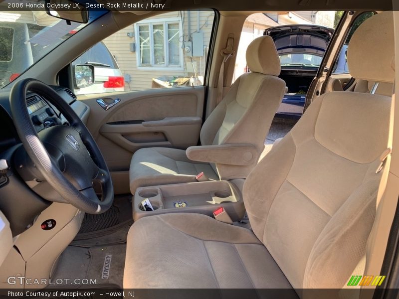 Desert Rock Metallic / Ivory 2006 Honda Odyssey LX