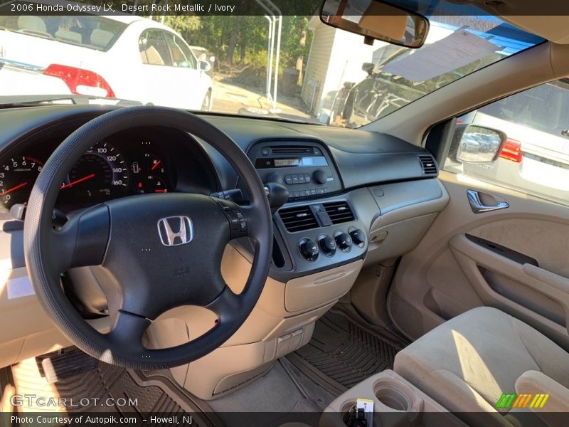 Desert Rock Metallic / Ivory 2006 Honda Odyssey LX