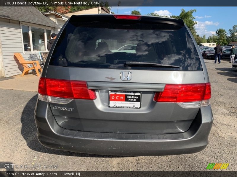 Nimbus Gray Metallic / Gray 2008 Honda Odyssey LX
