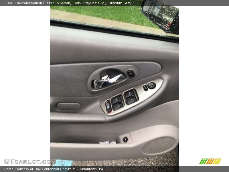 Dark Gray Metallic / Titanium Gray 2008 Chevrolet Malibu Classic LS Sedan