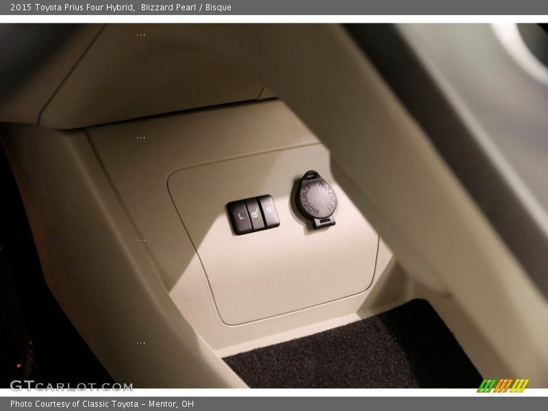 Blizzard Pearl / Bisque 2015 Toyota Prius Four Hybrid