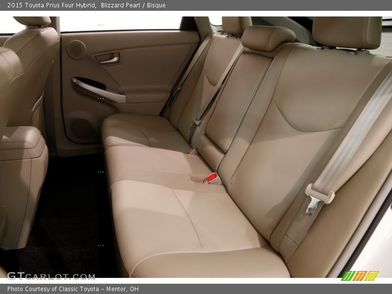 Blizzard Pearl / Bisque 2015 Toyota Prius Four Hybrid