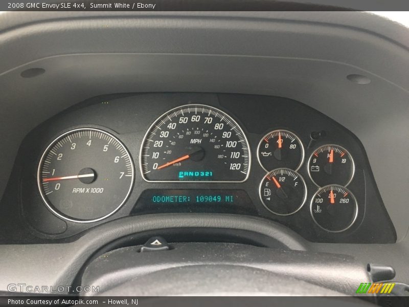 Summit White / Ebony 2008 GMC Envoy SLE 4x4