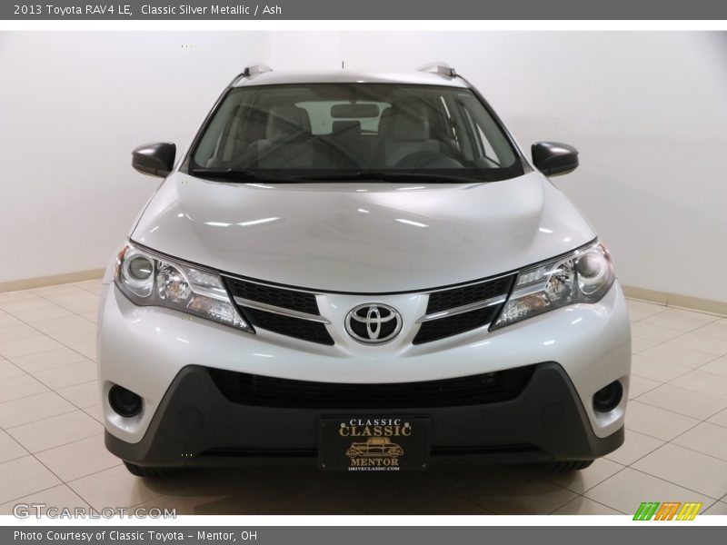 Classic Silver Metallic / Ash 2013 Toyota RAV4 LE