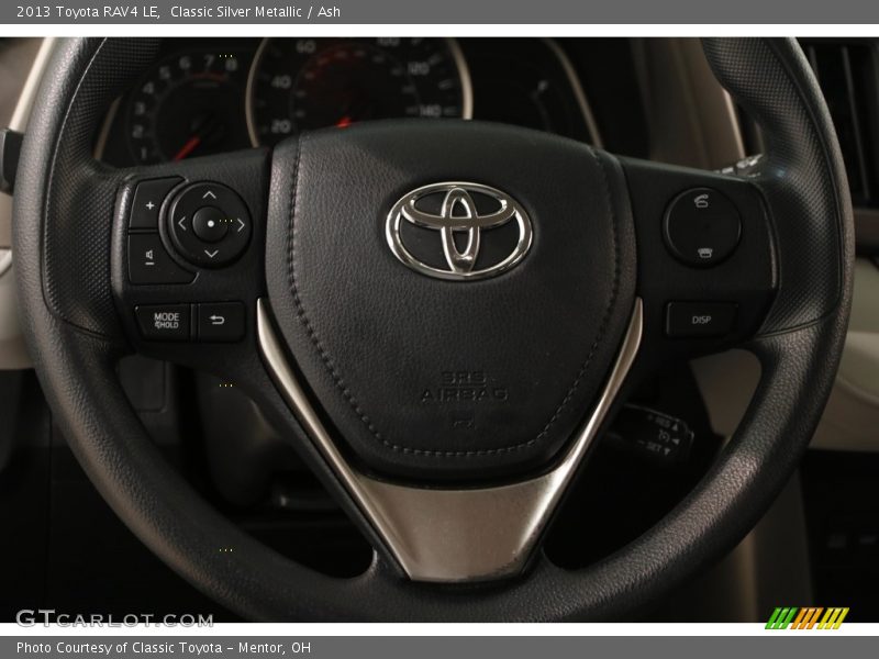 Classic Silver Metallic / Ash 2013 Toyota RAV4 LE