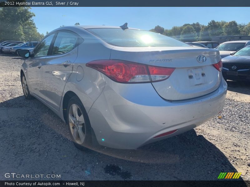 Silver / Gray 2012 Hyundai Elantra GLS