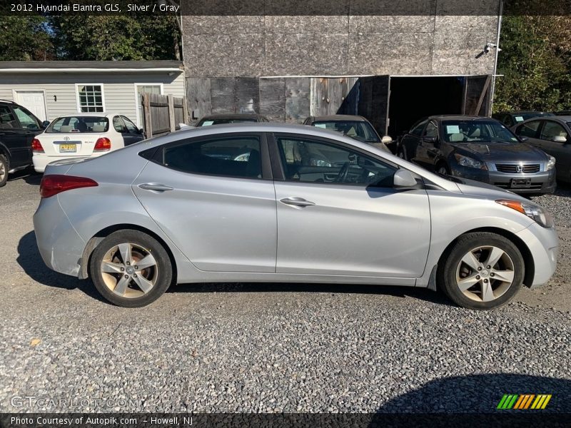Silver / Gray 2012 Hyundai Elantra GLS