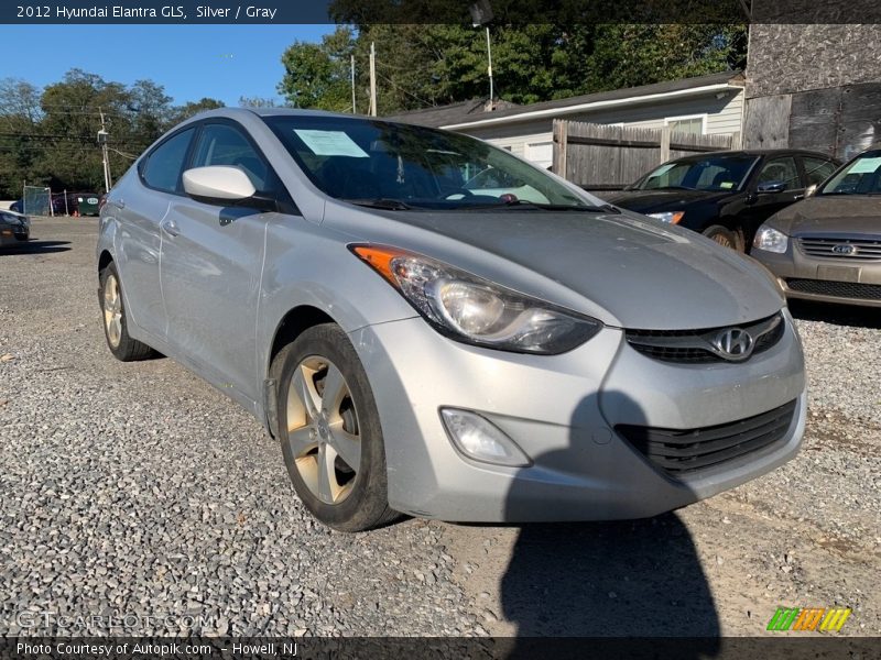 Silver / Gray 2012 Hyundai Elantra GLS