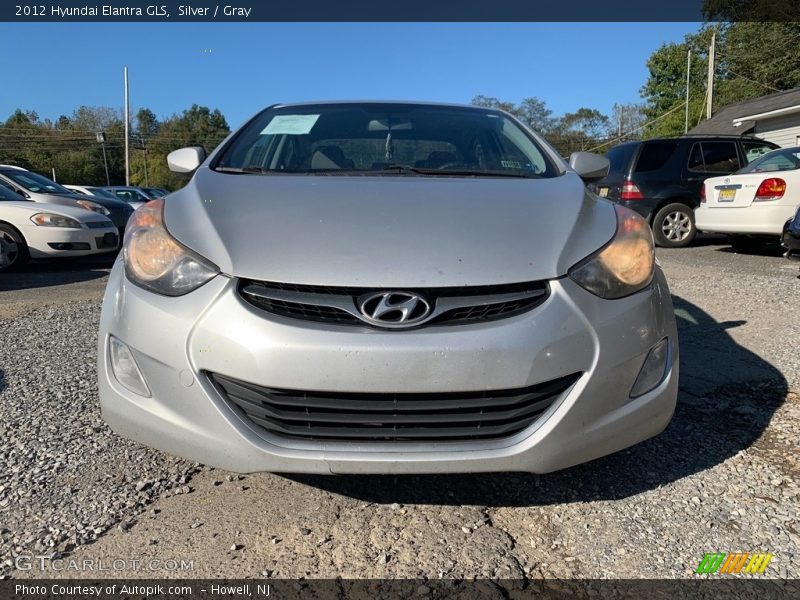 Silver / Gray 2012 Hyundai Elantra GLS