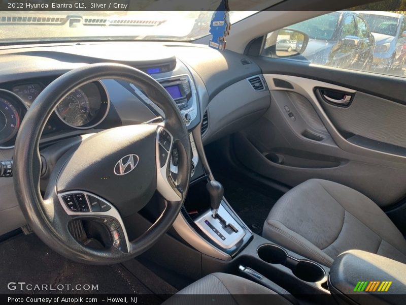 Silver / Gray 2012 Hyundai Elantra GLS