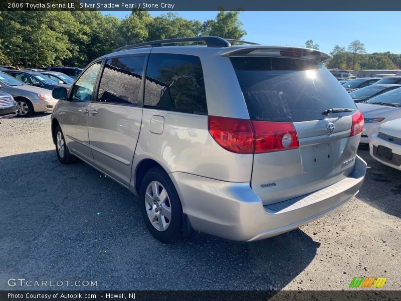 Silver Shadow Pearl / Stone Gray 2006 Toyota Sienna LE